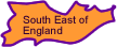 Search B&B's in the South East of England