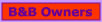 B&B owners area button